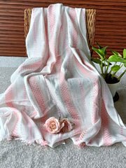 Pastel Paradise Cotton Stole/ Scarf - Image 4