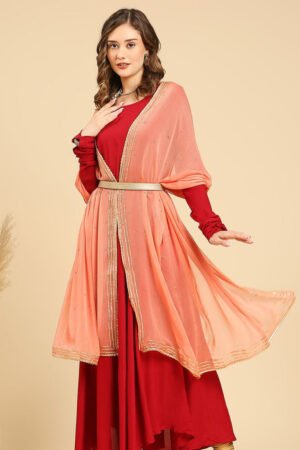 Embellished Chiffon Dupatta