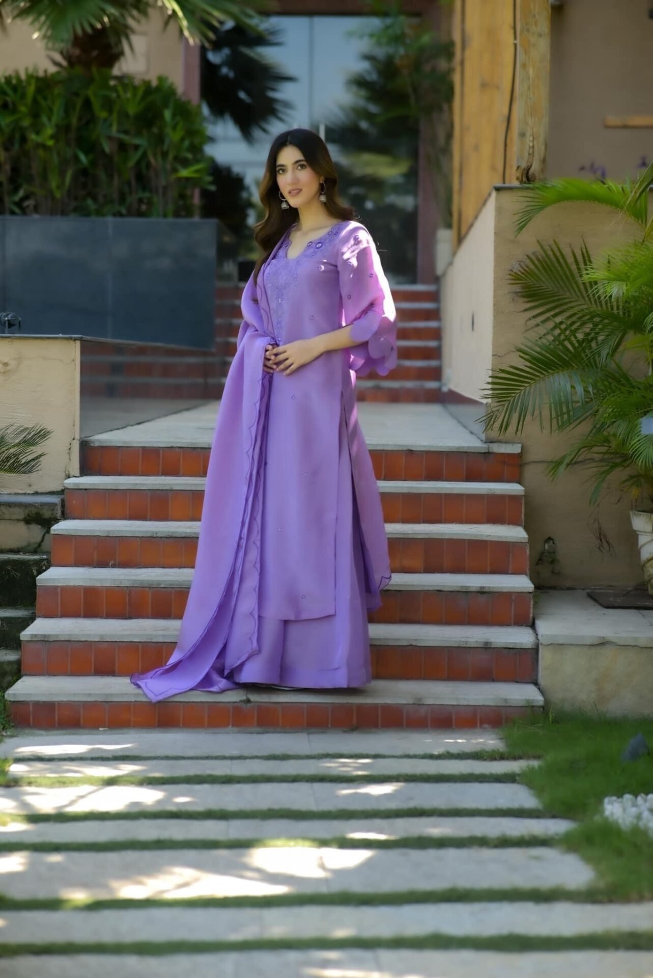 Lavender Lustre cosmos suit set - Image 2