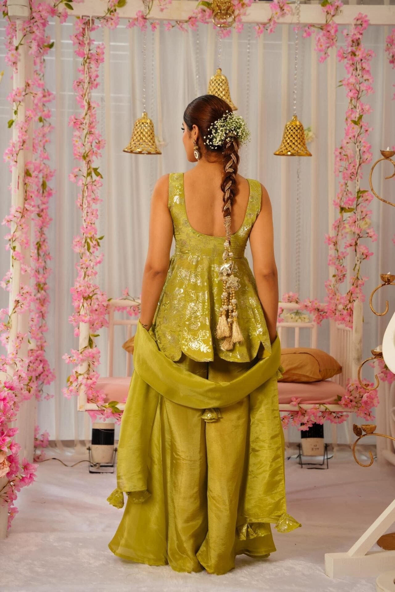 Platinum Mist short kurta set - Image 5