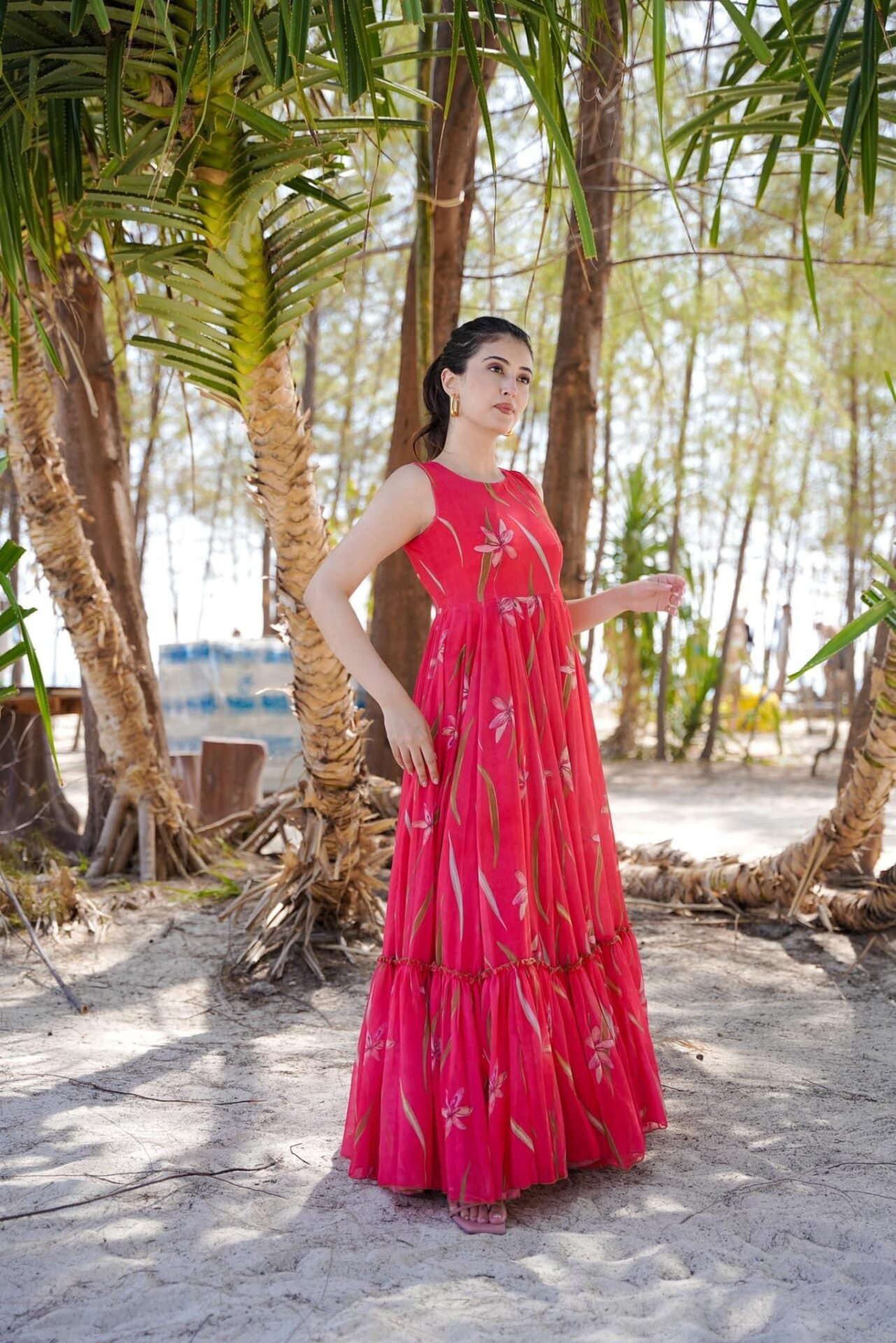 Ferny georgette dress - Image 4