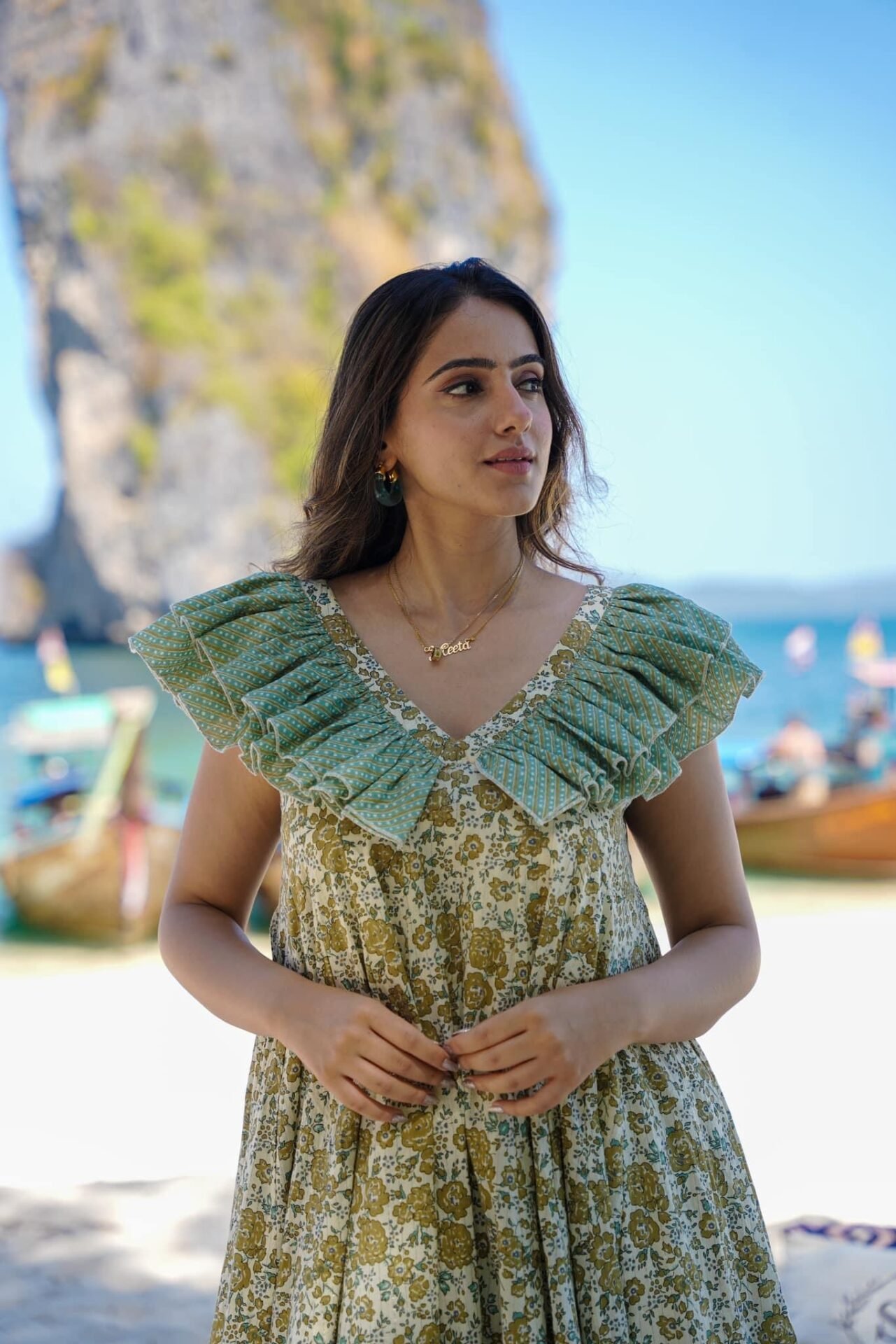 Yulia cotton dress - Image 3