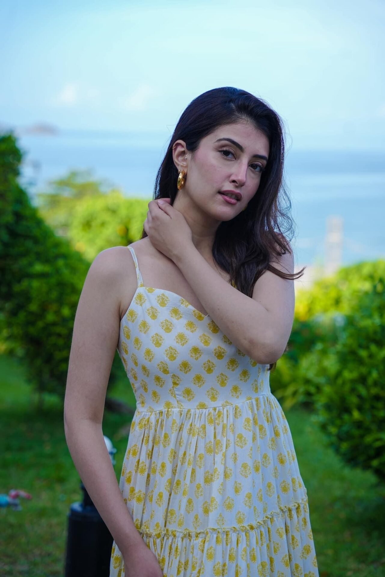 rosa white cotton dress - Image 2