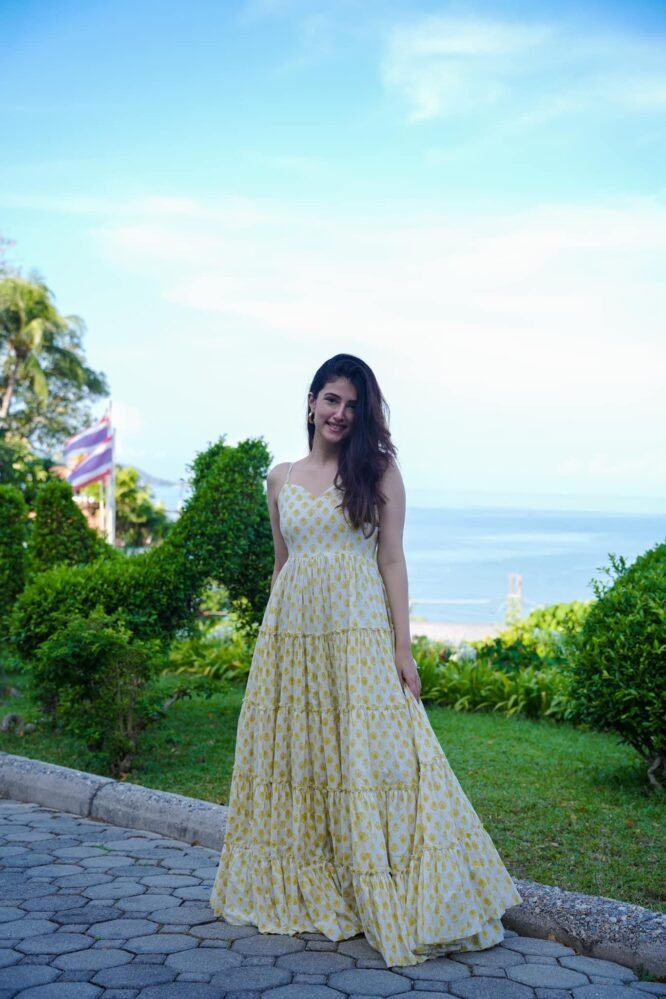 rosa white cotton dress - Image 3