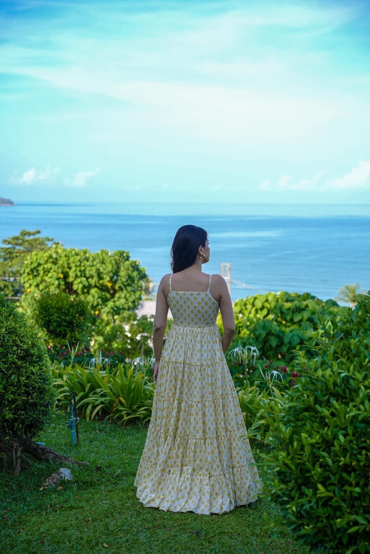 rosa white cotton dress - Image 4