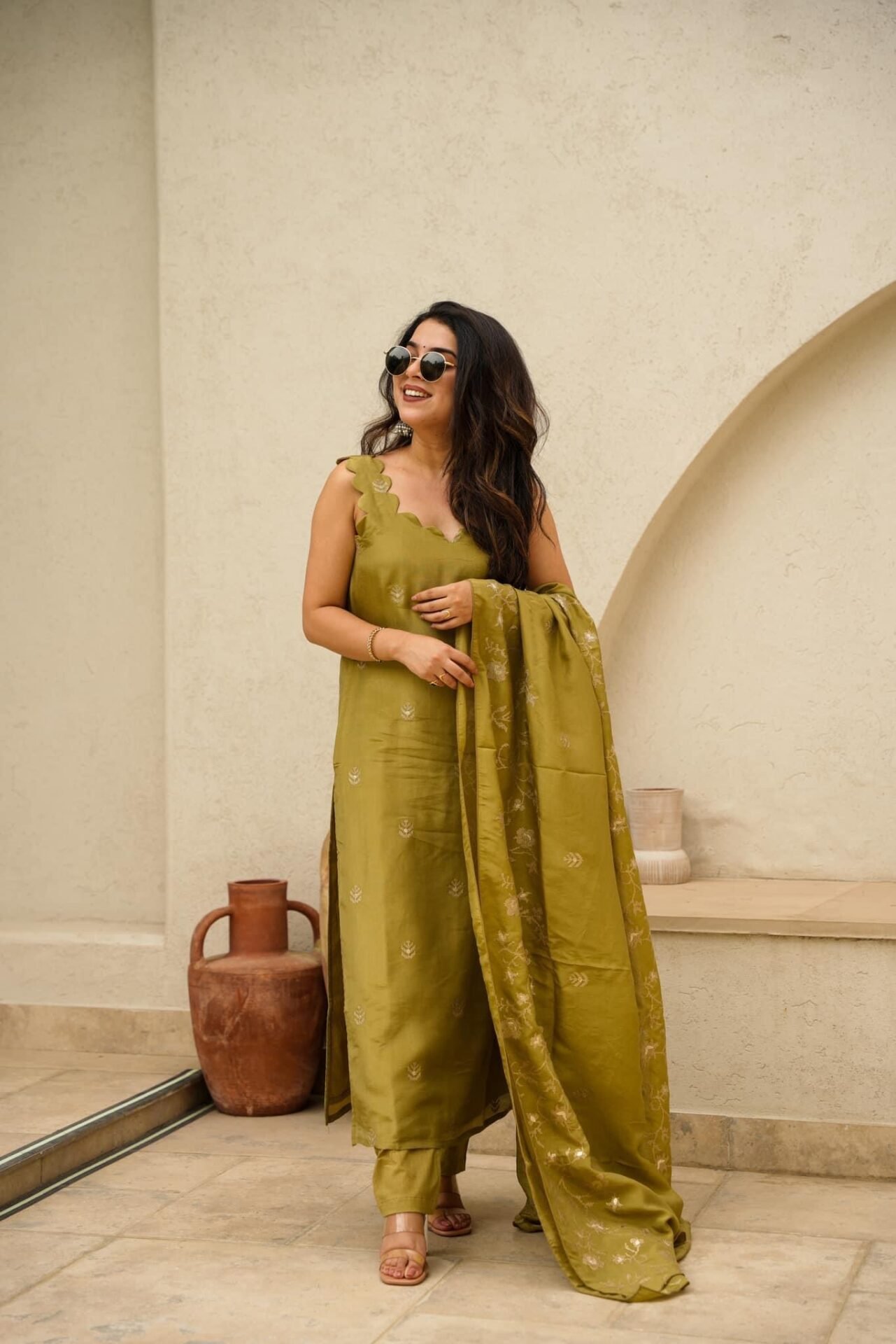 Ashley Cosmos kurta set - Image 2