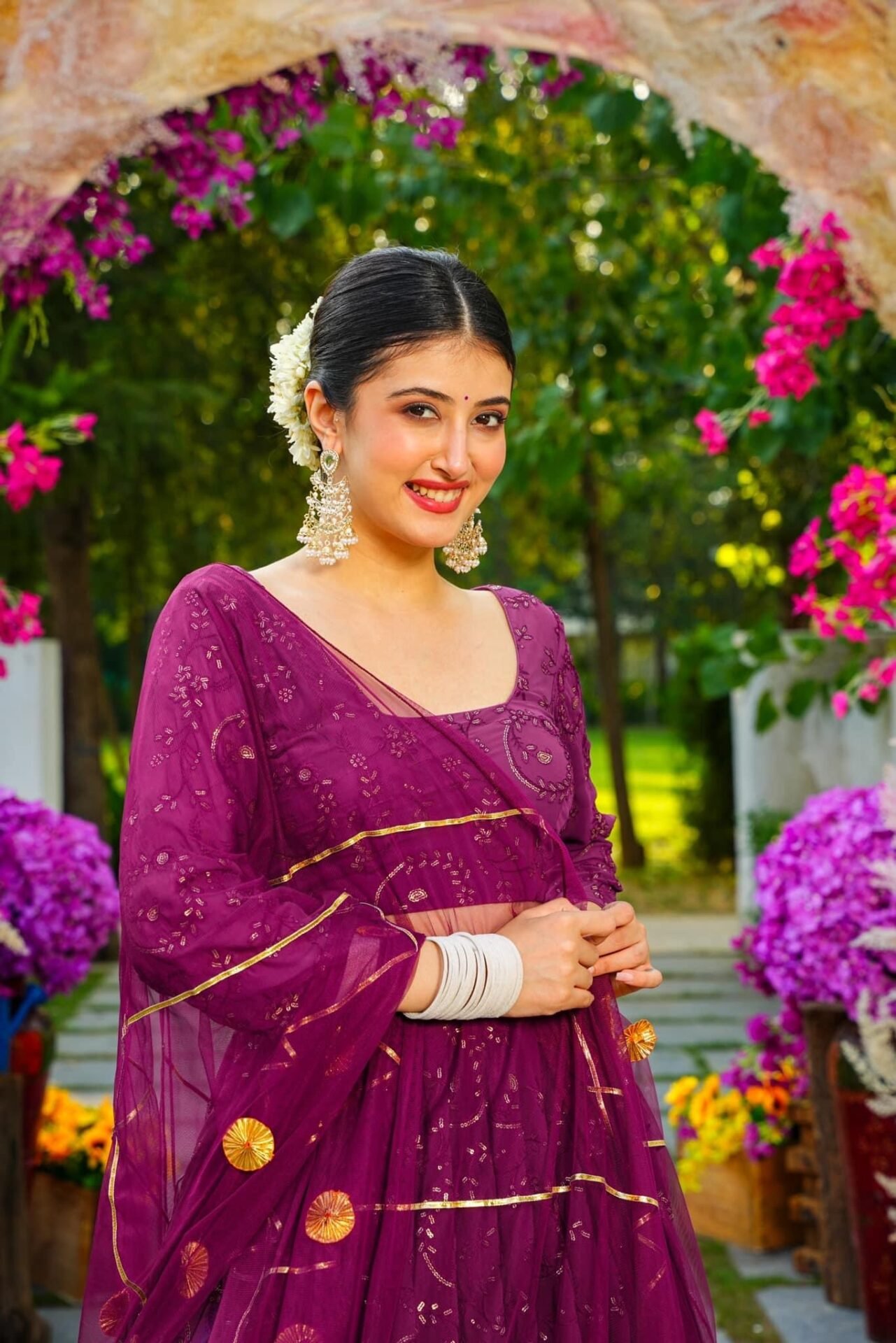 Murphy GEORGETTE LEHENGA CHOLI SET - Image 3