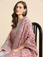 Banarasi Dupatta with Pashmina Style Weaving - Image 3