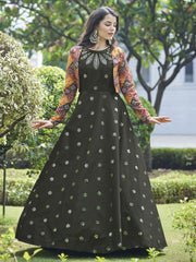 Olive Cotton Wedding Gown