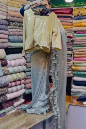 New Arrival Fancy Multi Color Saree For Women