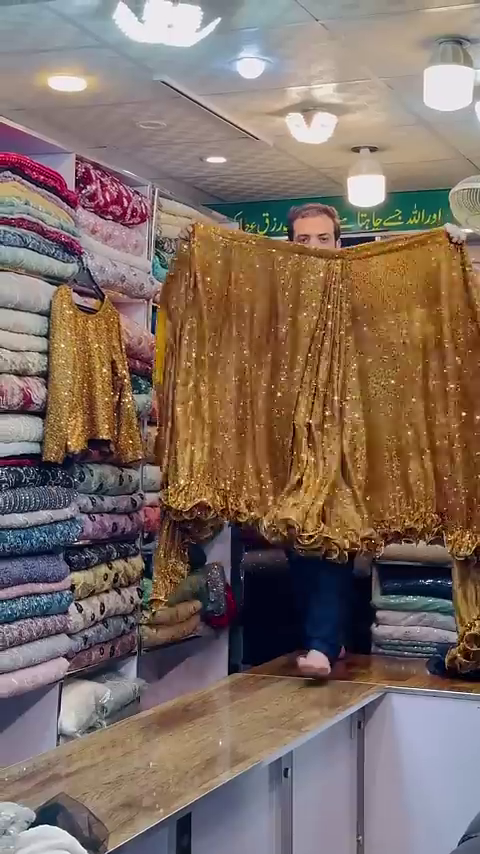 Moonlight Georgette designer Saree with all over seqwance work and blouse - Image 4