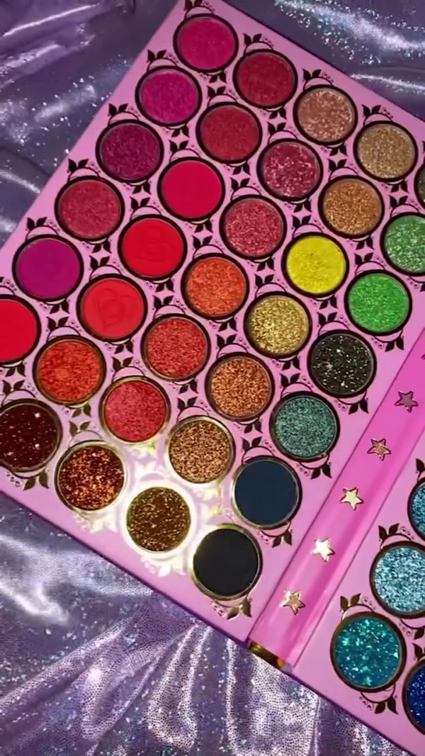 All-in-One Luxury Makeup Palette 72 Highly Pigmented Matte & Shimmer Eyeshadows, 15 Multi-Finish Face Shades Including Highlighters, Bronzers, and Blushes – Vibrant, Glitter, and Bold Colors for Creative Glam Looks - Image 2